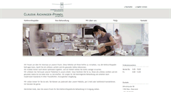 Desktop Screenshot of claudia-aichinger.com